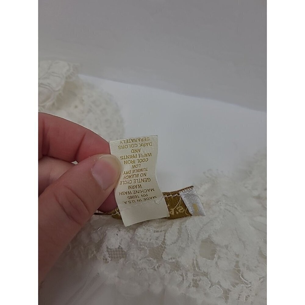 Vintage Victoria's Secret Gold Label Sheer Robe Night Gown Women's Size Medium - Picture 8 of 13
